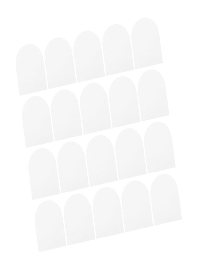 Healeved 50pcs Tongue Protective Sleeves Disposable Clear Tongue Protection Supplies for Oral Care Compact and Easy to Use Tongue Sleeve Replacement for Adults and Youth - Image 1